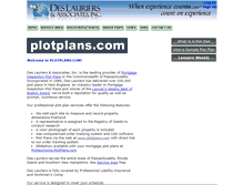 Tablet Screenshot of plotplans.com
